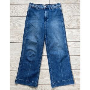 AMO Audrey Wide Leg Jean in Starlight | size 28